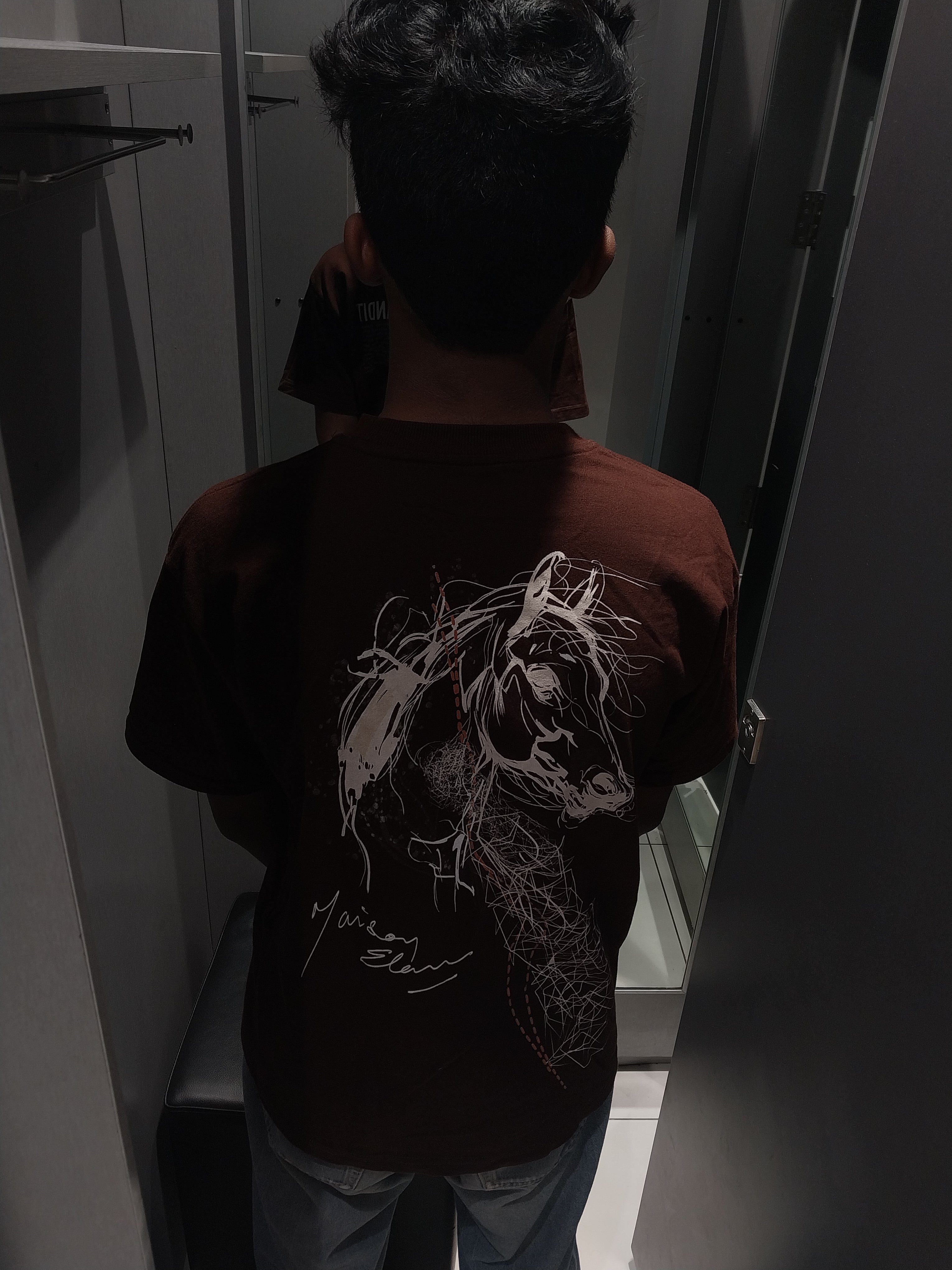 BANDIT OVERSIZE COFFEE T-SHIRT